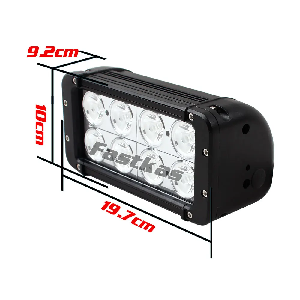 Светодиодный светильник FASTKAS 8 &quot80 Вт для трактора вездехода 4X4 CREE Chip