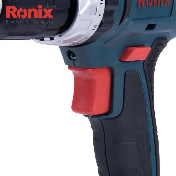 Ronix высокое качество 18В беспроводной драйвер дрель Электрический Модель