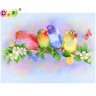 Алмазная 5D картина DPF с полным покрытием, сделай сам, вышивка крестиком, любовь, птицы, алмазная вышивка, стразы, мозаика для подарка