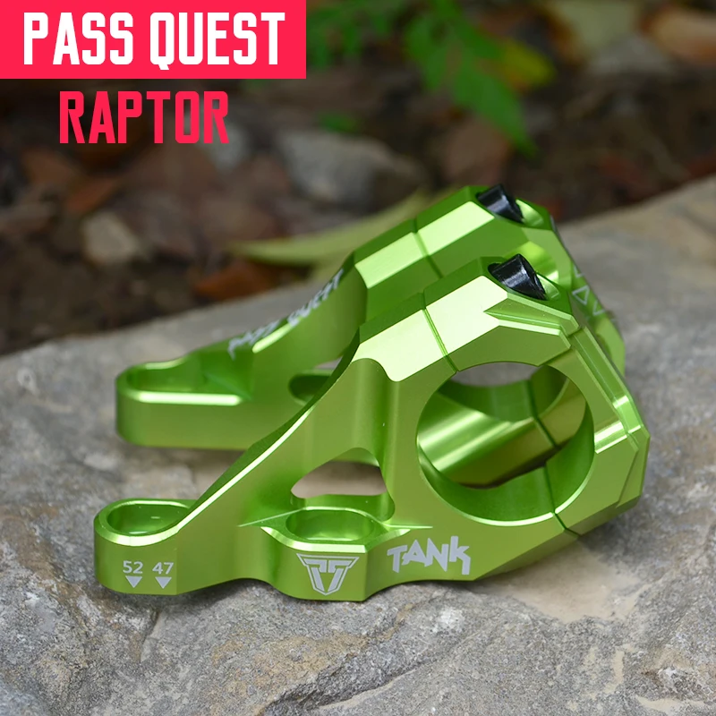 PASS QUEST MTB Bike Stem 31.8mm Bicycle Aluminum Alloy AL6061-T6 Full CNC Made Machined Parts | Спорт и развлечения
