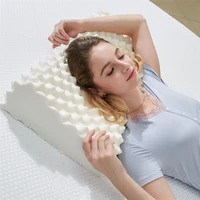 60x40cm natural latex pillow sleeping bedding for home cervical massage pillow health neck bonded head care memory pillow