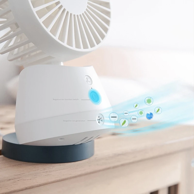 Usb мини Ультра тихий вентилятор портативный Настольный воздушный фильтр очистка