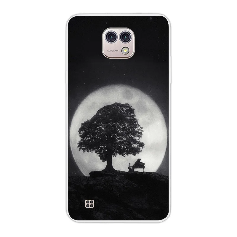 Чехлы для LG X Cam K580 K580DS силиконовый чехол s тонкий мягкий модный из ТПУ с лунным