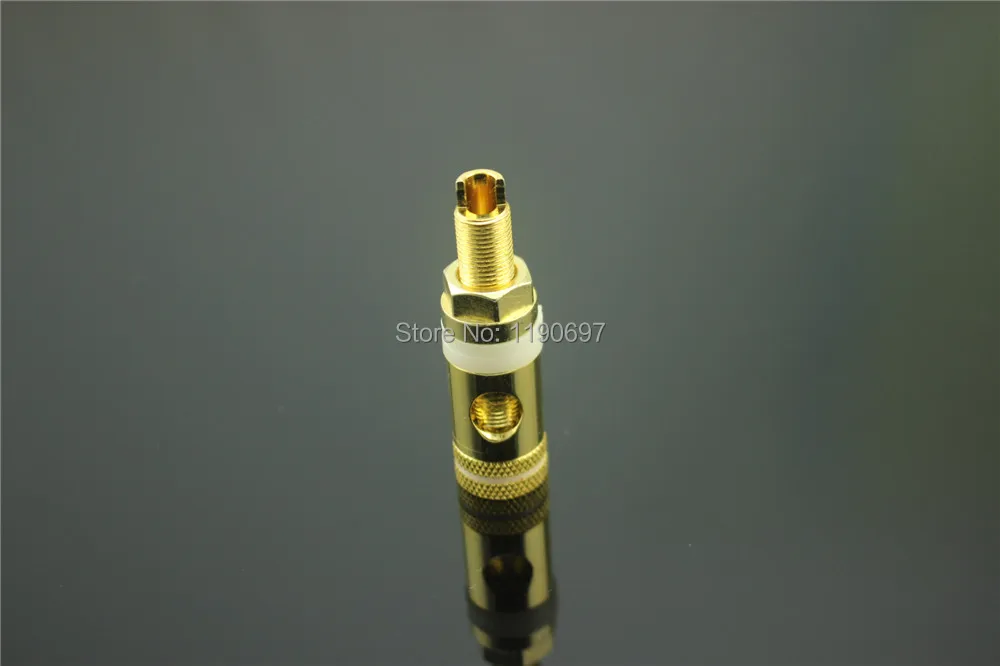 Старшие посты amp медный покрытый терминал связывания пост проводки Терминал 2 шт.