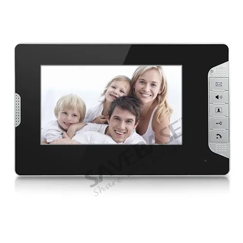 Супер Тонкий Видеодомофонная Система Разблокировка Брелки 7&quot LCD Монитор