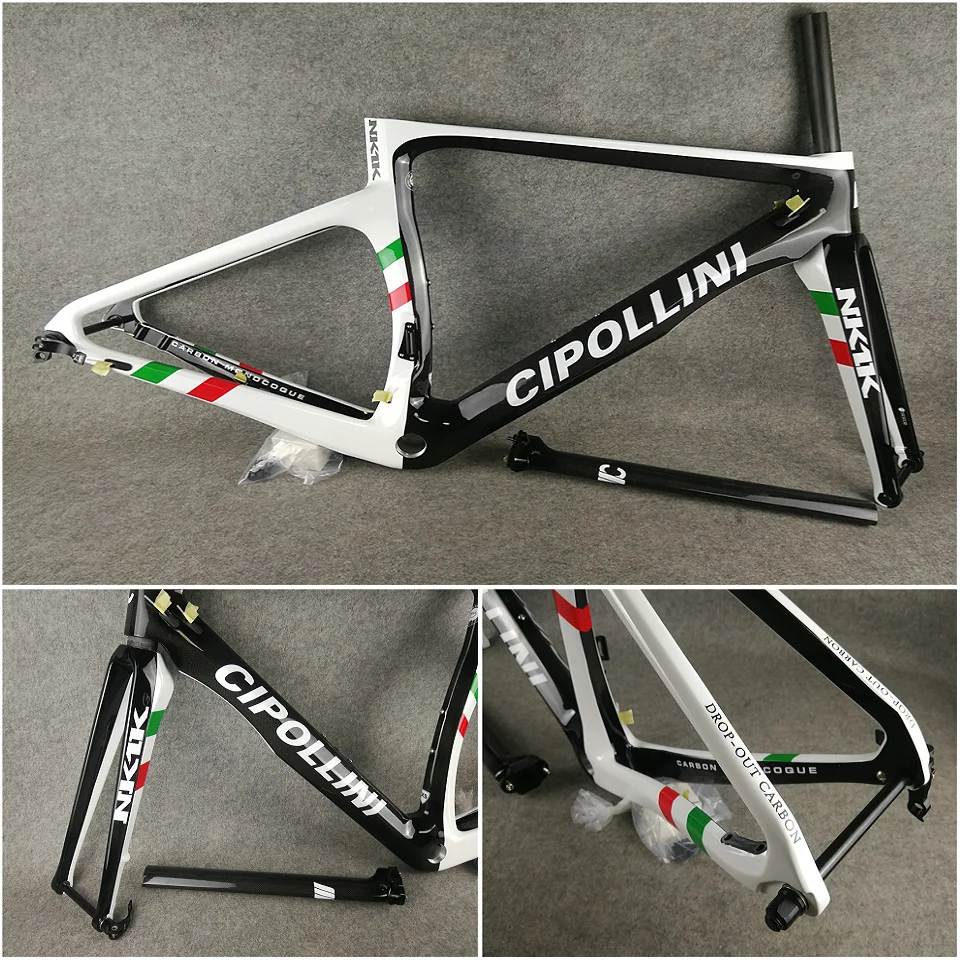 MCipollini чемпион мира T1100 3K глянцевый NK1K диск карбоновый дорожный каркас диск велосипедные рамы с XS-S-M-L-XL на выбор