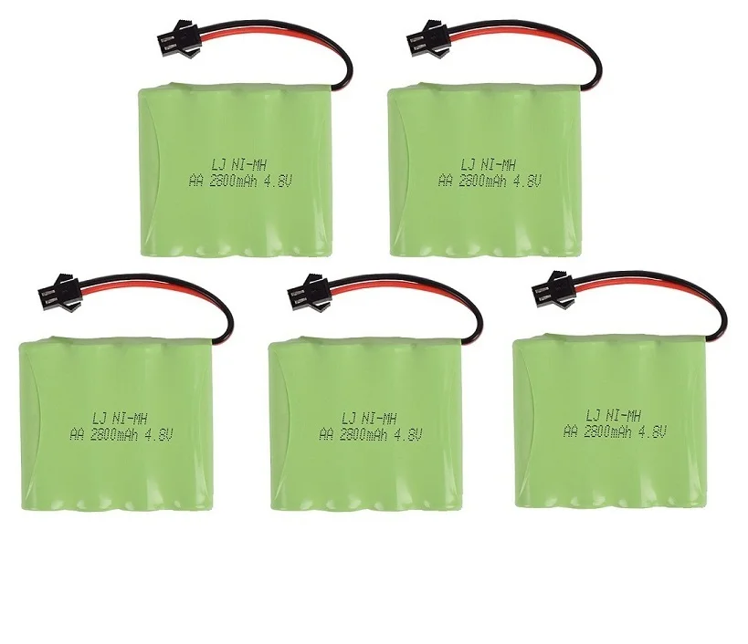 LEKYLUKY 4 8 v 2800 mah м стиль высокой емкости Ni MH rechargeble Батарея для электрических