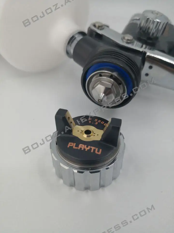 Черный T-5500P LVLP пистолет Защита окружающей среды распылитель ж/т Танк восстановление покраски автомобиля распылитель пистолет