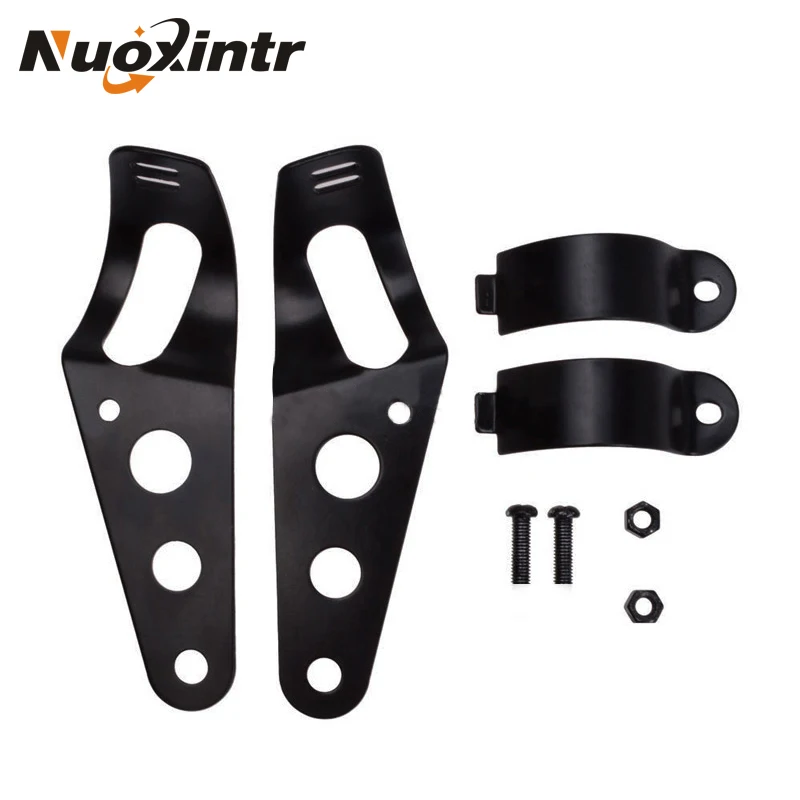 

Nuoxintr 28MM-34MM Motorcycle Headlight Mount Bracket Fork For Honda Kawasaki Suzuki Yamaha Ducati Harley Triumph Norton BSA