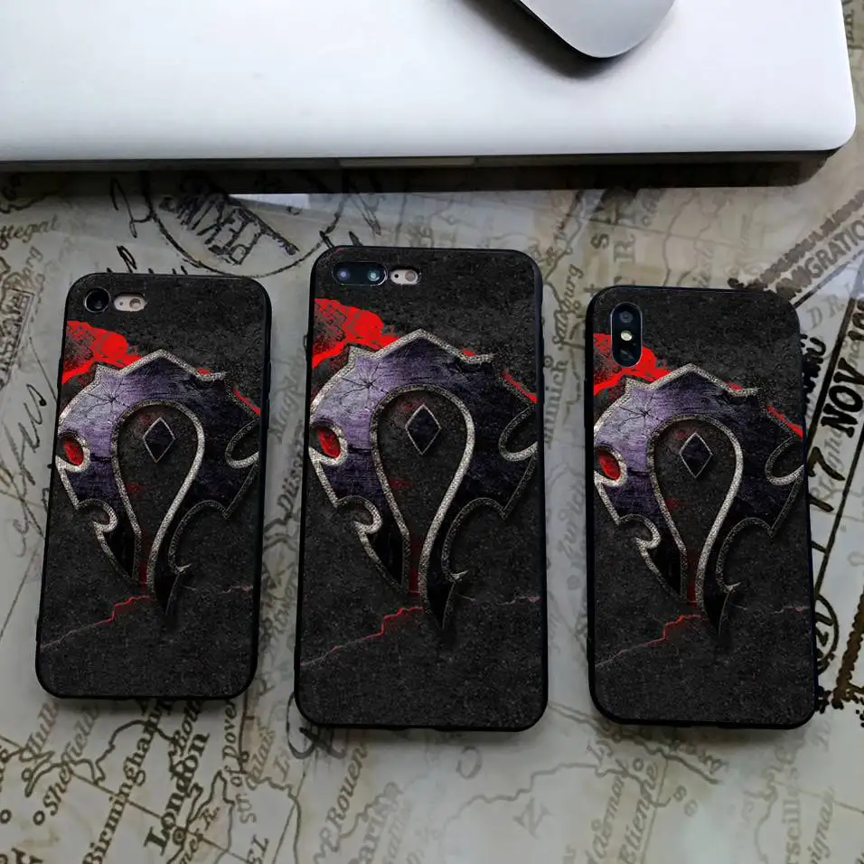 Чехол World Of Warcrafts, мягкий силиконовый чехол для iPhone 11 Pro X 5 S 5S XR XS Max 6 6S 7 8 Plus