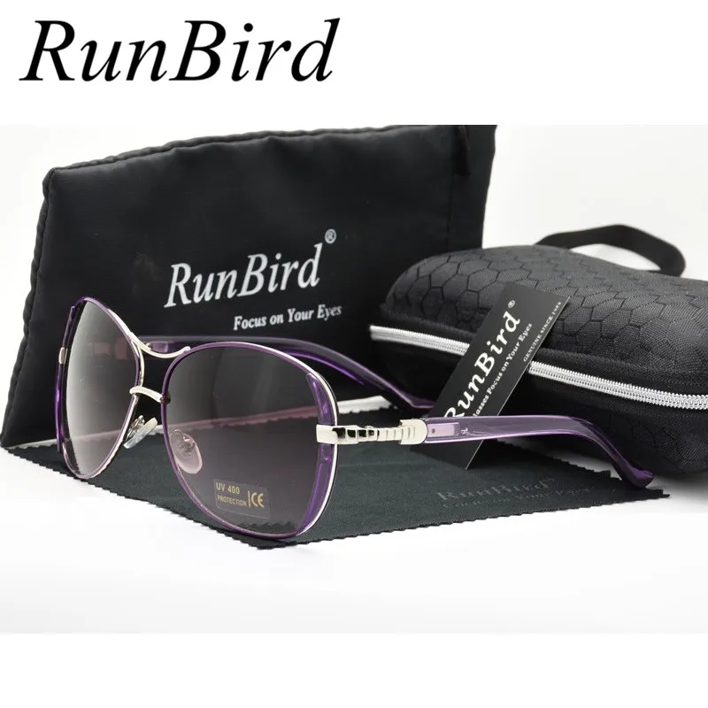 Runbird женские роскошные брендовые дизайнерские солнцезащитные очки для вождения, классические женские солнцезащитные очки Oculos de sol Feminino с футляром, чехол R071