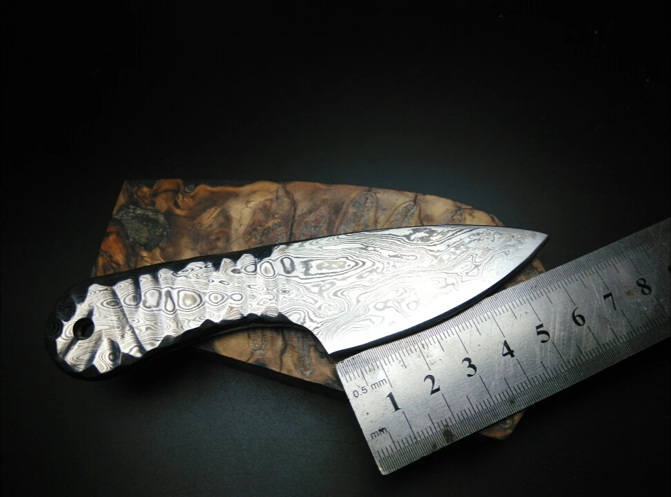 2016 Чэнь Сян дао чай ручной высокоуглеродистой Ковки Дамасской Стали нож фрукты