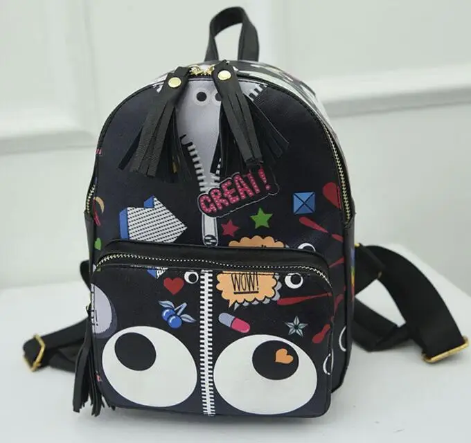 Женский пакет 2016 летний новый модный хан издание печать рюкзак сумка улица |