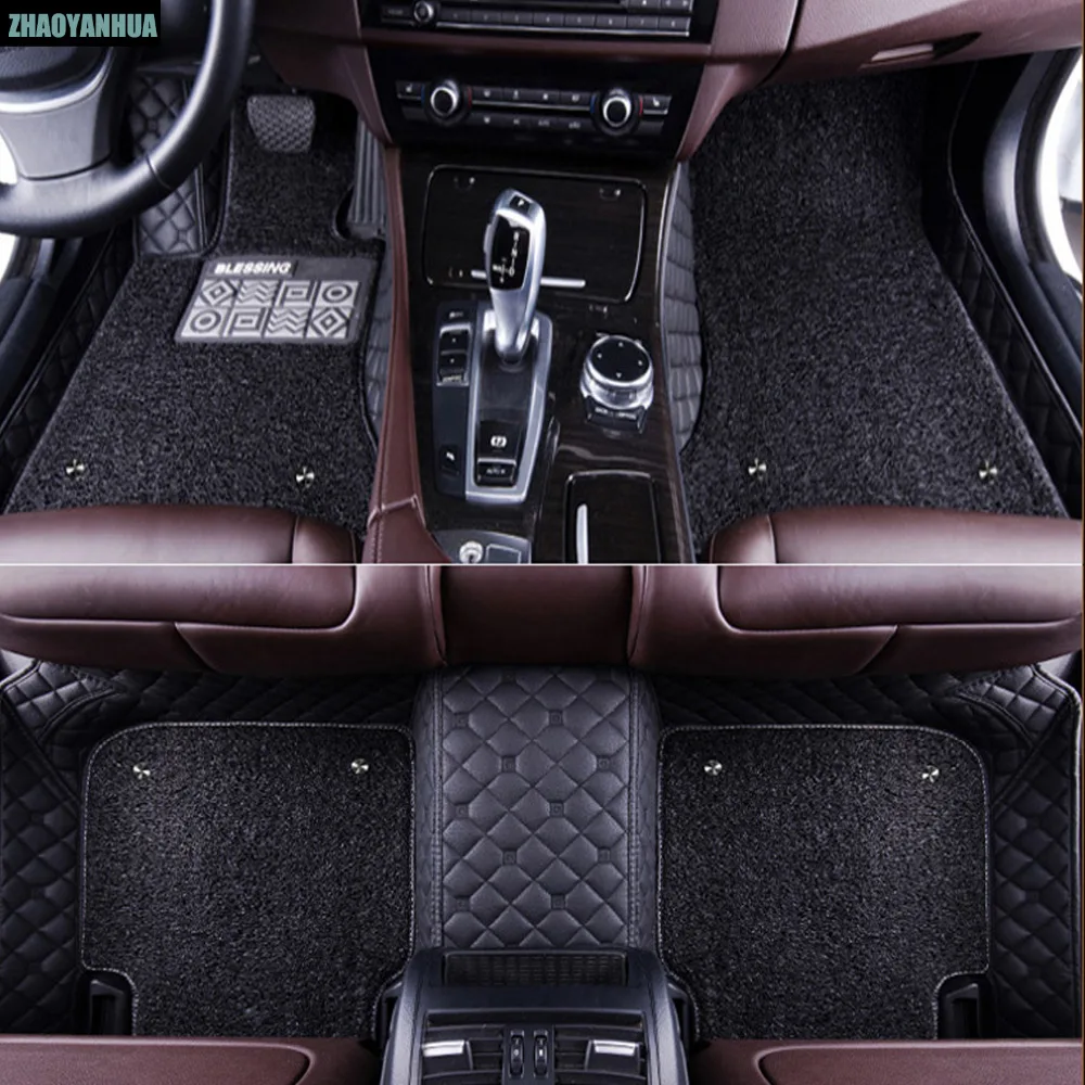 &quotZhaoyanhua автомобильные коврики для Toyota Camry Corolla Prius Prado Highlander Sienna zelas любую погоду