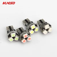 10pcs auto led bulb t5 led 3528 1210 3 smd compatible with control panel car motorcycle dc 12v indicator signal lamp car lights