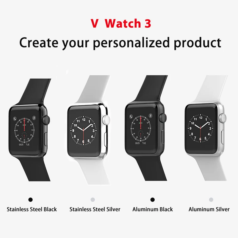 Bluetooth Smart Watch Series 3 Smartwatch чехол для Apple iOS iPhone телефона Android спортивные браслет