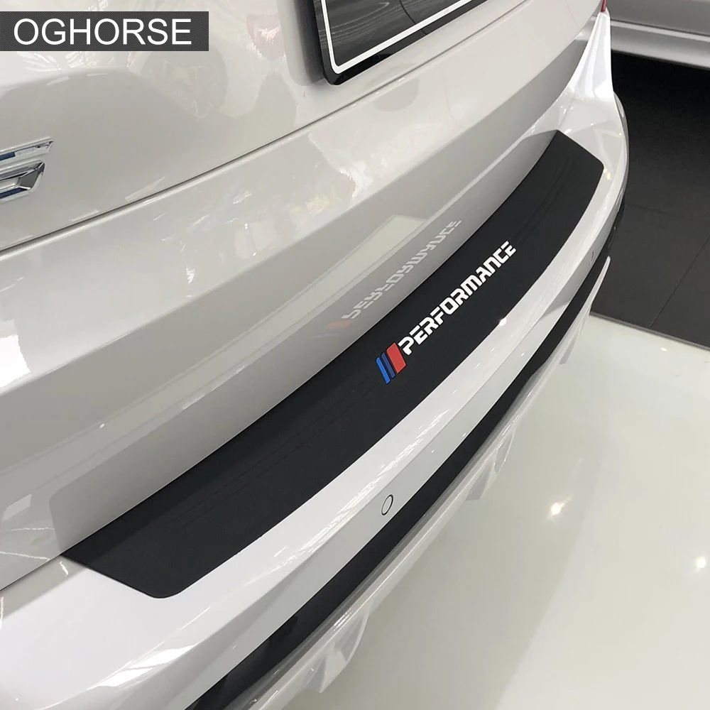 Резиновая защитная пластина для заднего бампера BMW X5 G05 2019 аксессуары|Наклейки на