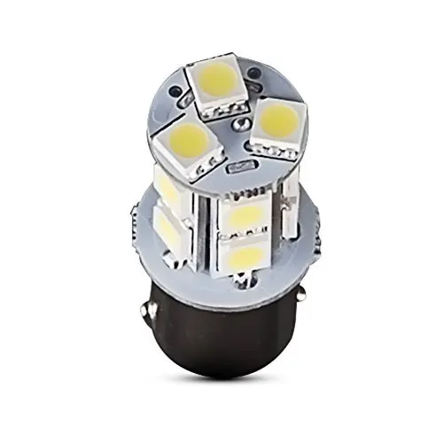 1156 BA15S 13 SMD 5050 6500K 12 в светодиодный ные лампы супер холодного белого цвета для