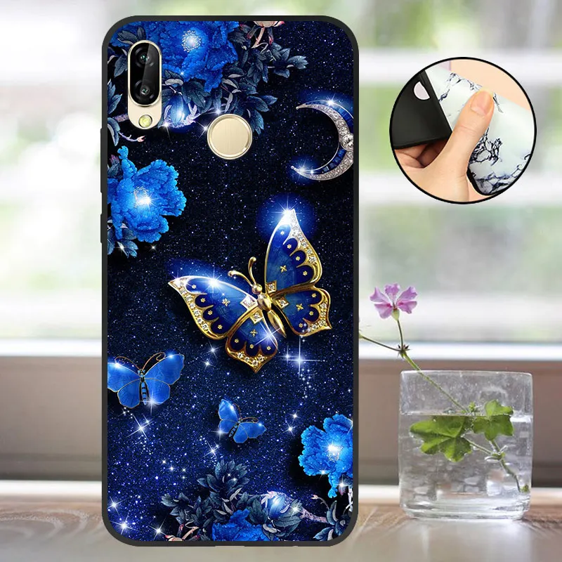 JBD Чехол для huawei P20 Lite, мягкий силиконовый бампер для huawei P20 Lite P20lite, чехол для телефона P 20 Lite, защита для задней панели - Цвет: JBD