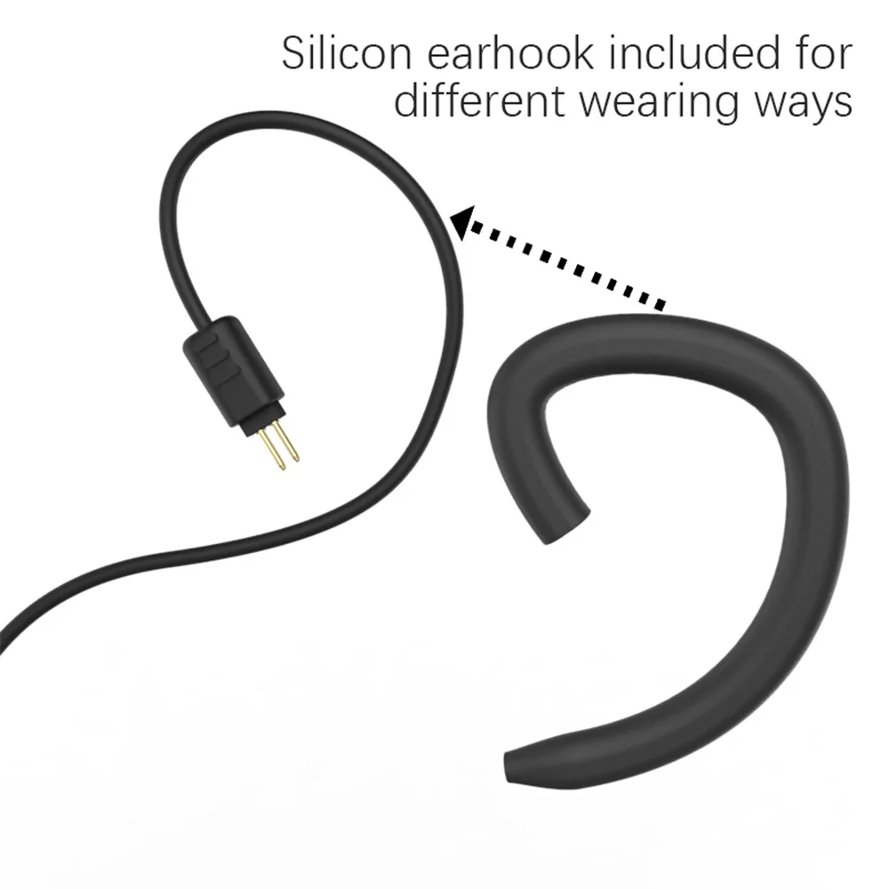 Revonex B02 беспроводной Bluetooth 4 0 APT X кабель с 2 контактным разъемом 78 мм для