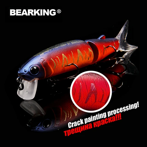 Bearking 2017 рыболовные приманки Sz-M113 5 шт. Minnow 113 мм 13 7 г глубина колебание Пластик