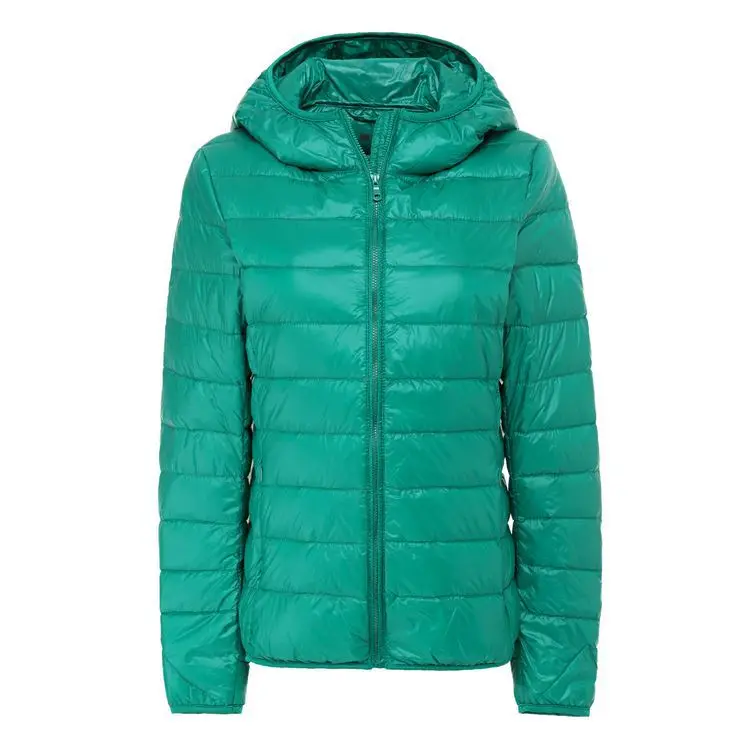 green Бренд NewBang 7XL 8XL, женский пуховик, ультра легкий пуховик, женский пуховик с капюшоном, большой размер, зимняя теплая куртка с пером - Цвет: green