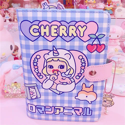 cherry A6 розовый блокнот планировщик бумага для органайзера планировщик внутренняя страница Дневник Журнал Блокноты канцелярские товары Подарки - Цвет: cherry