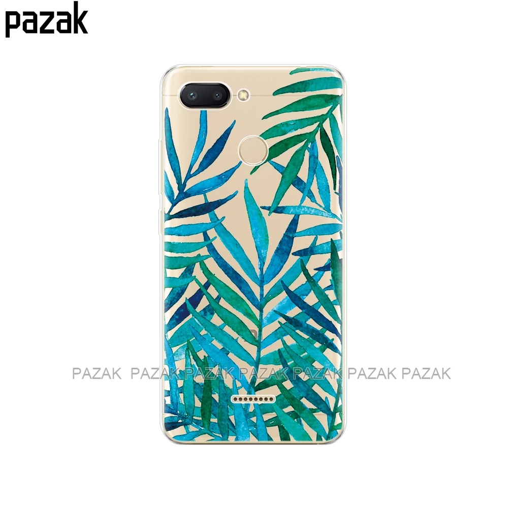 34265 Силиконовый чехол для Xiaomi Redmi 6, чехлы, полная защита, мягкая задняя крышка из ТПУ, чехол для телефона Xiaomi Redmi6, бампер hongmi 6, чехол - Цвет: 34265