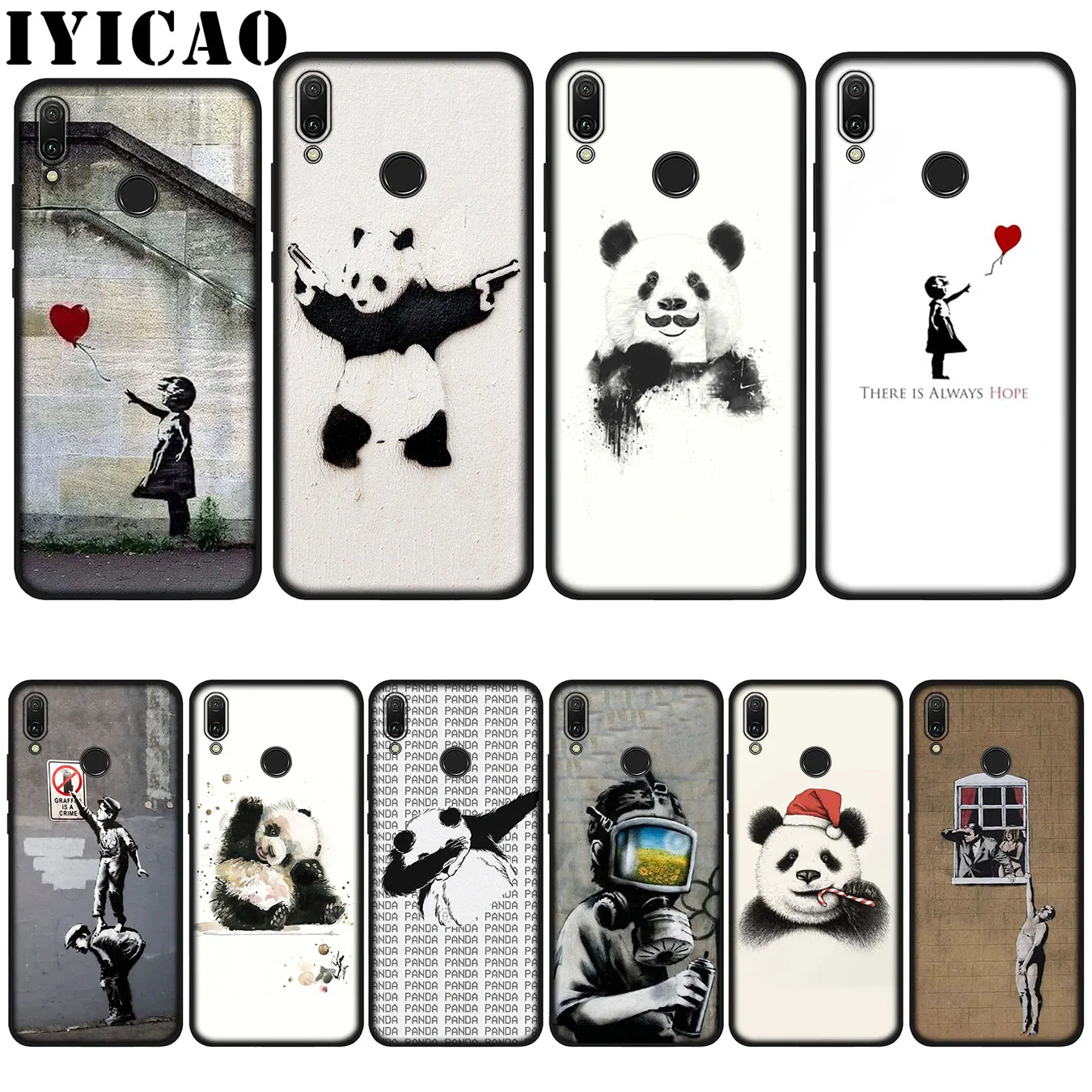 IYICAO мягкий чехол для Huawei P20 Pro P10 P8 P9 P30 Lite Mini 2017 P Smart 2019|Бамперы| |