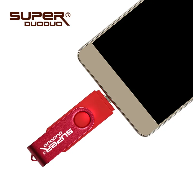 OTG usb 2,0 флеш-накопитель 8 Гб оперативной памяти, 16 Гб встроенной памяти, флэш-накопители флешки 32 Гб usb-носитель 64 Гб 128 usb-флэш, совместимо с ПК и смартфоном флеш-накопитель для телефона/ПК