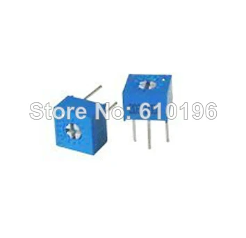 50 шт./лот 3362 P потенциометра 103 10 К Регулируемая Сопротивление|potentiometer 3362|resistive