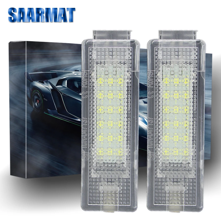 Пара светодиодный багажный отсек подсветка багажника для VW Caddy Eos Golf Jetta Passat CC Scirocco