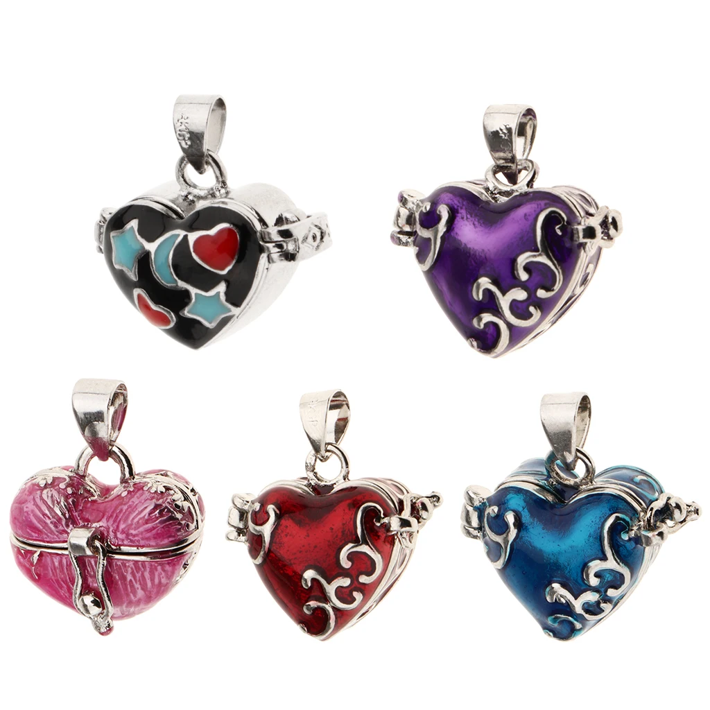 Эмаль любовь урна в виде сердца золы Keepsake Memorial Mini Cremation Wish подвеска ожерелье