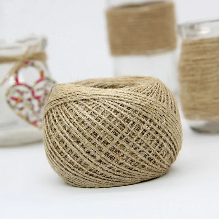 Веревка из пеньковой веревки 100 м|Ювелирная фурнитура и компоненты| |