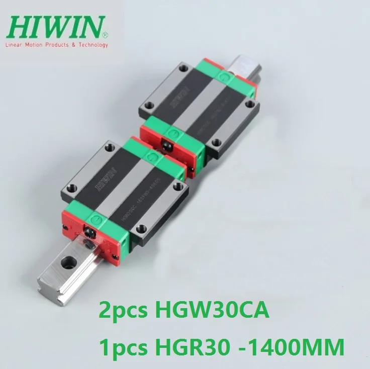

1 шт. 100% оригинальная линейная направляющая Hiwin HGR30 -L 1400 мм + 2 шт. HGW30CA HGW30CC Фланцевая каретка для фрезерного станка с ЧПУ