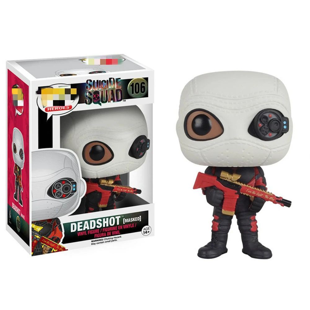 Отряд Самоубийц Funkos Pops фигурка 96 97 Джокер хэрли Квинн дедшот игрушки подарки для