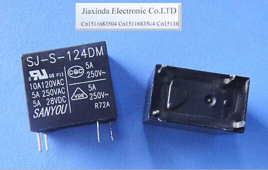 

HOT NEW SJ-S-124DM SJS124DM SJ-124DM 124DM 24VDC DC24V 24V DIP4