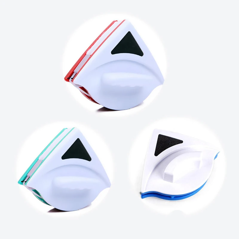 Мощная Бытовая оконная стеклянная Магнитная щелевая щетка инструмент с двойным