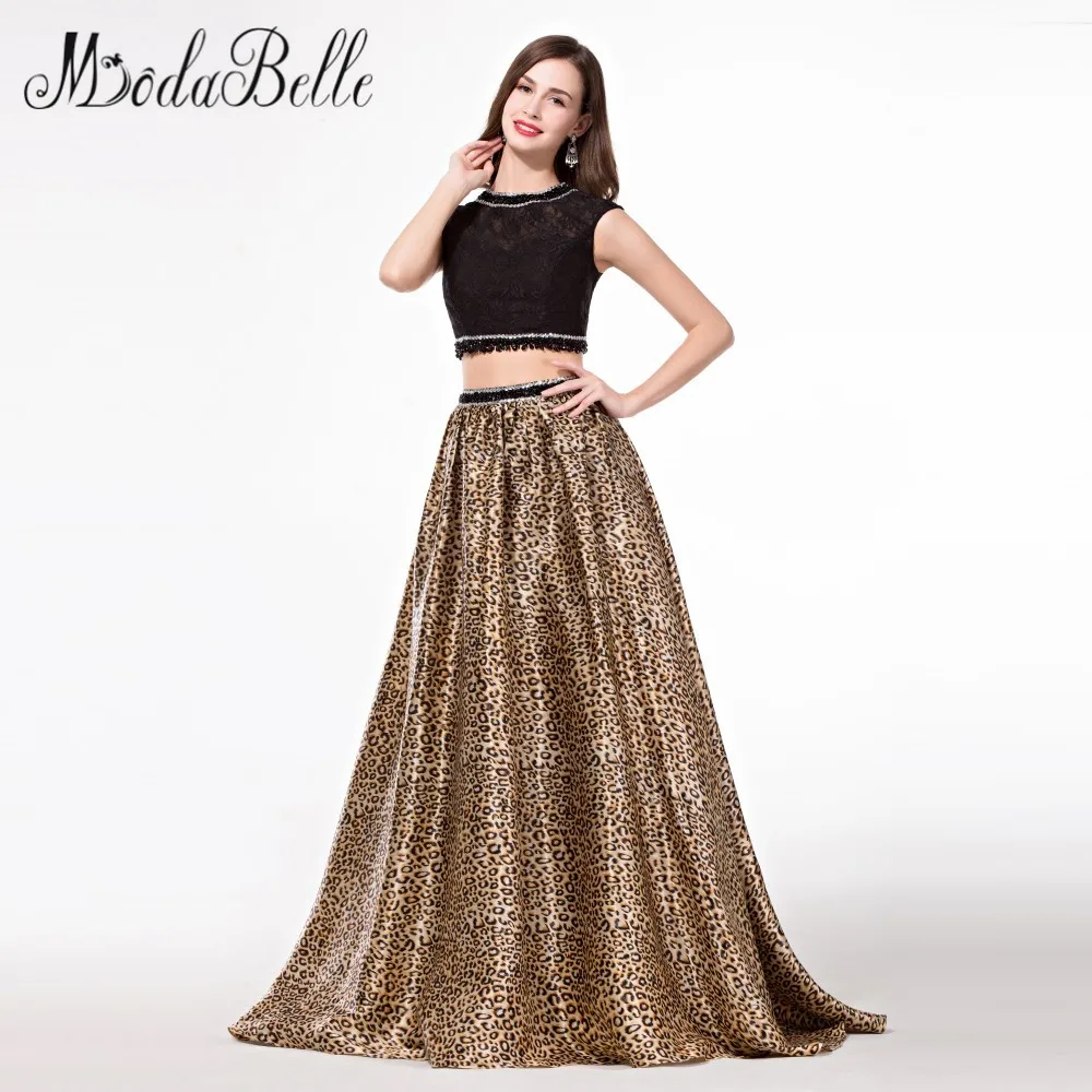 Modabelle/платье для выпускного вечера из 2 предметов со стразами и бусинами черное