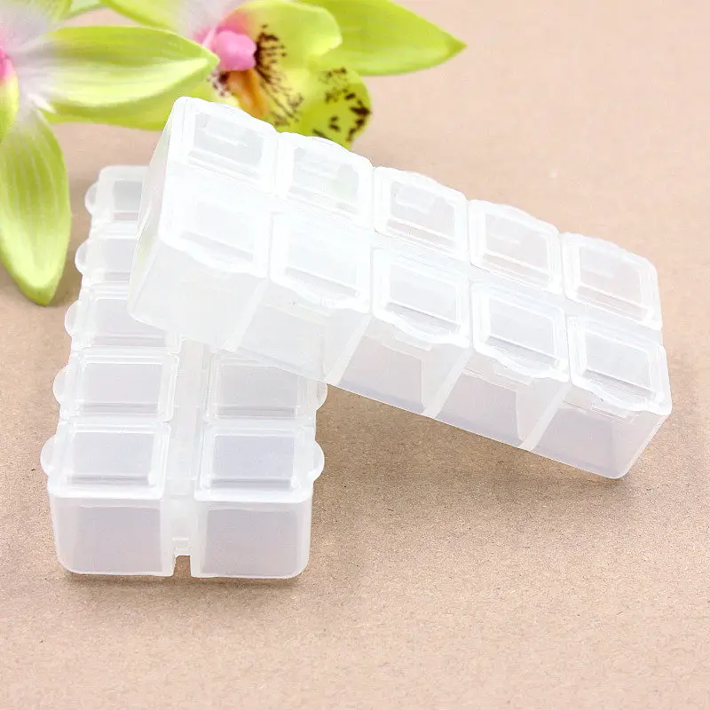 

1PC Storage Bottles & Jars Travel Vacations pills Jewelry Necklace pills Electronic materials and accessories Storage Box V22