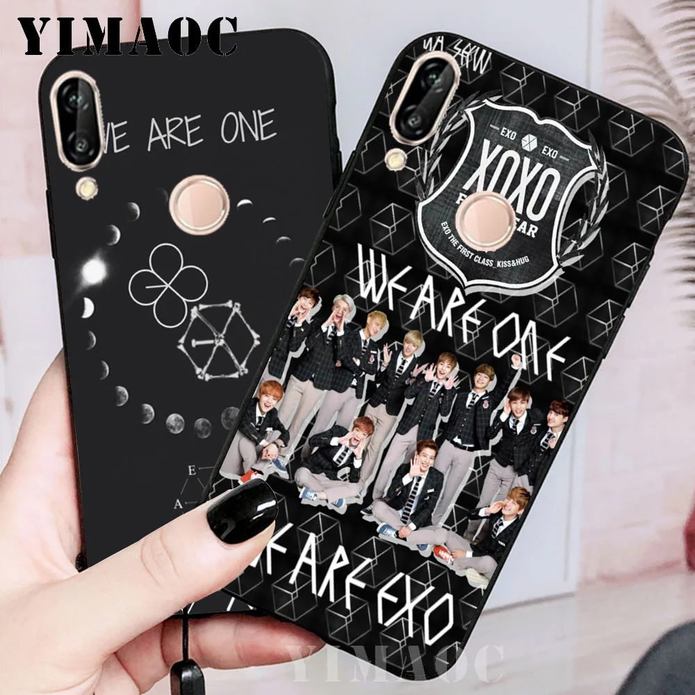 YIMAOC We Are One EXO Soft Case for Huawei Honor Note 10 9 Lite 8C 8X 8 7X 7A 3GB Pro 7C 6A |