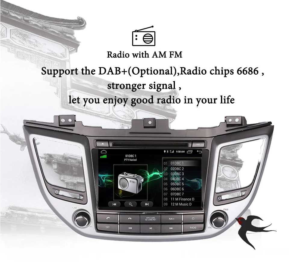 Восьмиядерный 4 Гб ОЗУ 64 ГБ Android 9 0 автомобильный DVD GPS Navi мультимедийный плеер