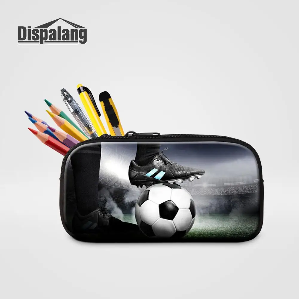 Pencil Case26 Dispalang маленькая дорожная косметичка для макияжа, чехол для футбола, пенал для карандашей с рисунком для ученики начальной школы, креативная коробка для ручек - Цвет: Pencil Case26