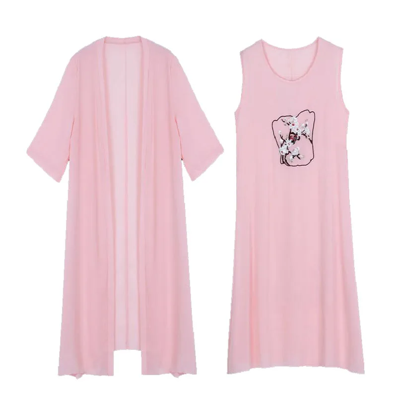 Хлопковое льняное платье для беременных весенне-летняя одежда женщин