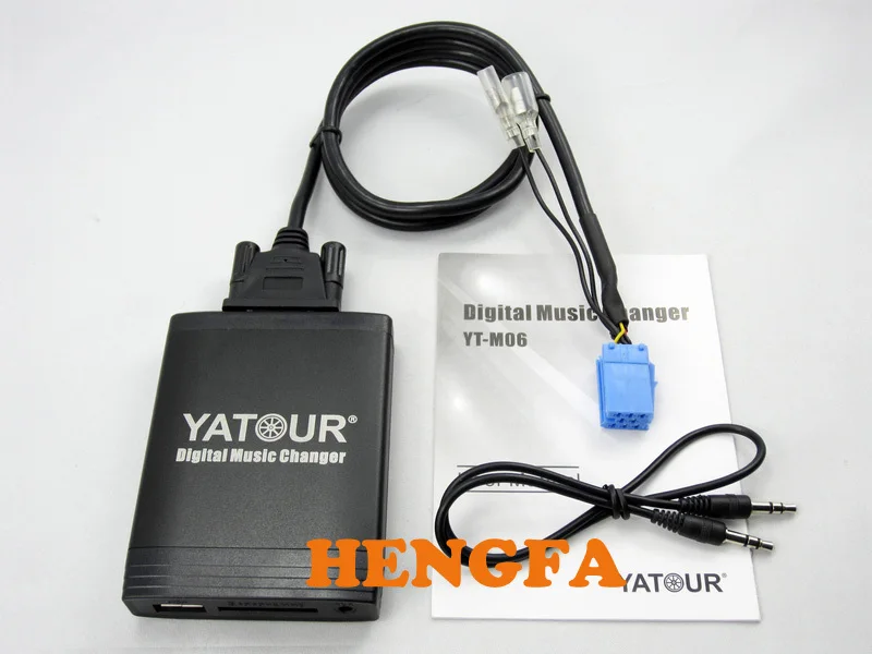 Yatour Автомобильный mp3 плеер usb цифровой CD-переключатель музыки USB AUX адаптер для Fiat 8-Pin alfa romeo Lancia Maserati Blaupunkt YT-M06