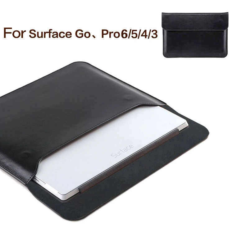 Сумка для ноутбука из искусственной кожи microsoft Surface Go Pro 6/5/4/3 роскошный бренд рукав