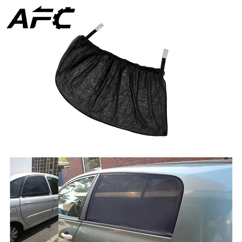 AFC 2 шт. автомобиля заднего бокового окна солнцезащитный козырек сетчатая ткань