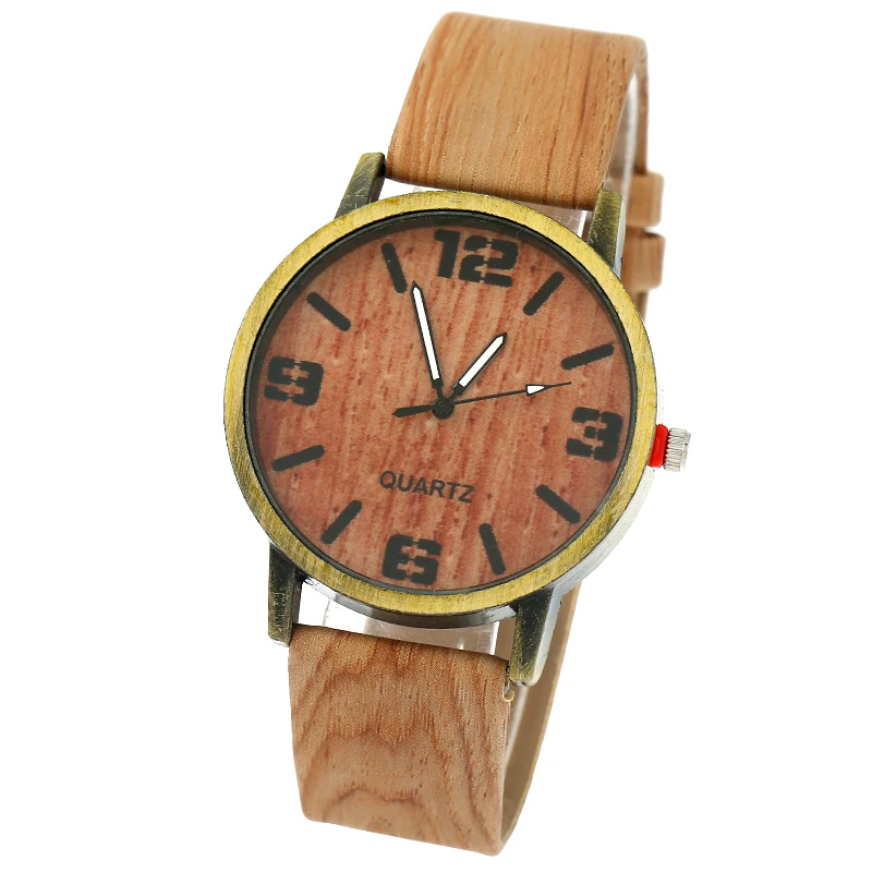 Женские наручные часы Gnova минималистичные кварцевые из искусственной кожи с