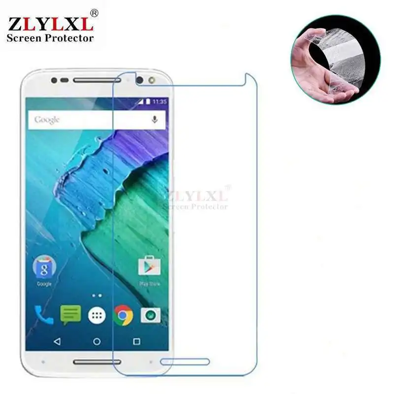 Защитная пленка из закаленного стекла для Motorola moto X Z Z2 Force Play Style XT1055 XT1058 XT1570