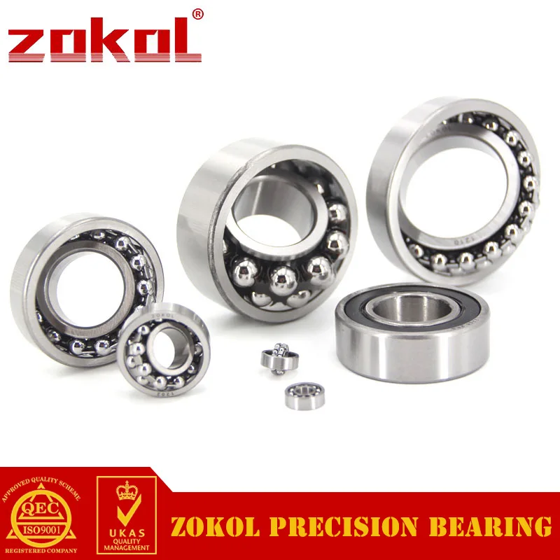 

ZOKOL bearing 1215K tapered bore 111215 Self-aligning ball bearing 75*130*25mm